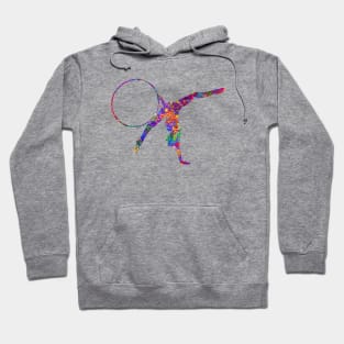 Rhythmic gymnastics hoop Hoodie